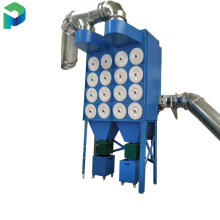 Dust removing cartridge filter dust collector for machines